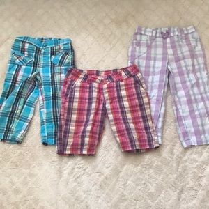 Girls 6-7 capris and Bermuda shorts set!